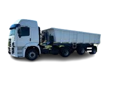 Caminhão caçamba para transporte a granel